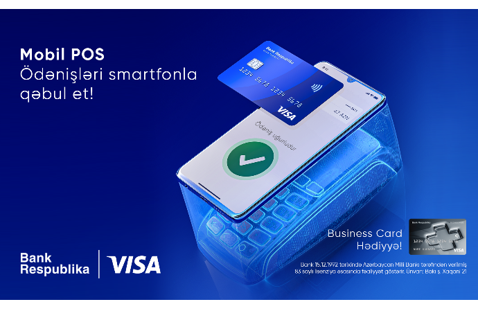 Bank Respublika Visa ilə birgə yeni “Mobil POS” xidmətini təqdim etdi! | FED.az