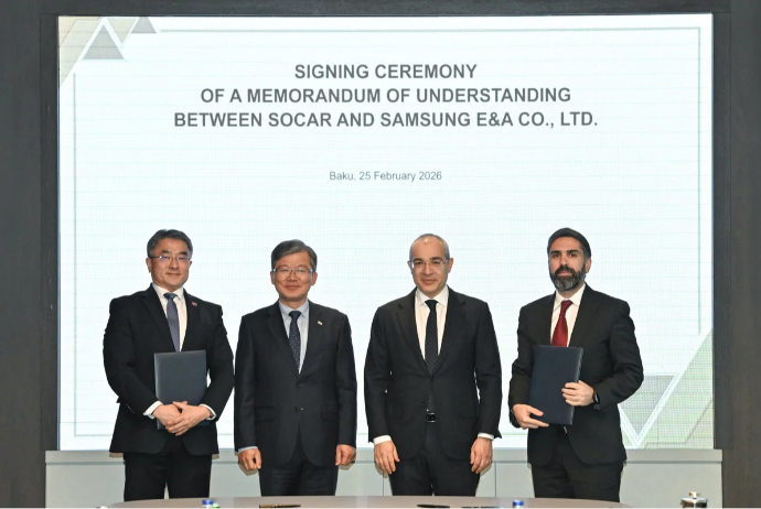 SOCAR "Samsung E&A Co., Ltd." ilə regional sənaye mərkəzinin yaradılmasını planlaşdırır | FED.az