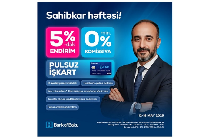 "Bank of Baku"da “Sahibkar həftəsi” - KEÇİRİLİR | FED.az