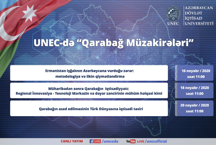 UNEC-də Qarabağ iqtisadiyyatı ilə bağlı - Müzakirələr Olacaq | FED.az