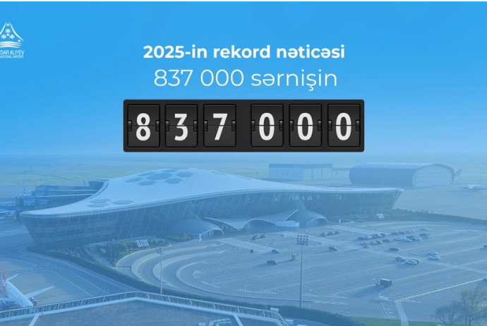 Ötən ay Bakı Aeroportundan 840 minə yaxın sərnişin - İSTİFADƏ EDİB | FED.az