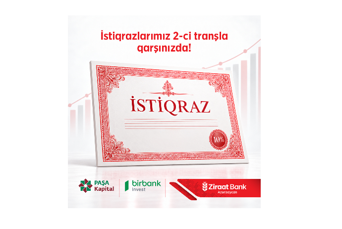 Ziraat Bank Azərbaycanın 15 milyon manatlıq istiqrazlarının II tranşına - ABUNƏ BAŞLADI | FED.az