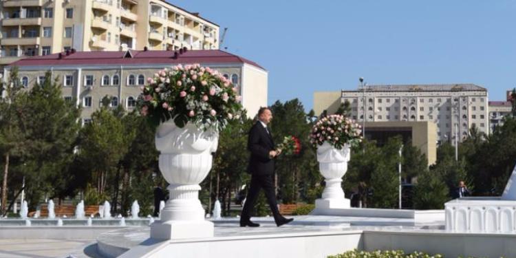 Президент Ильхам Алиев прибыл в Сумгаит | FED.az