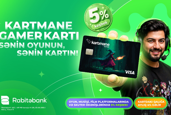 Rabitəbank “Gamer”lər üçün yeni kart məhsulunu - TƏQDİM ETDİ | FED.az