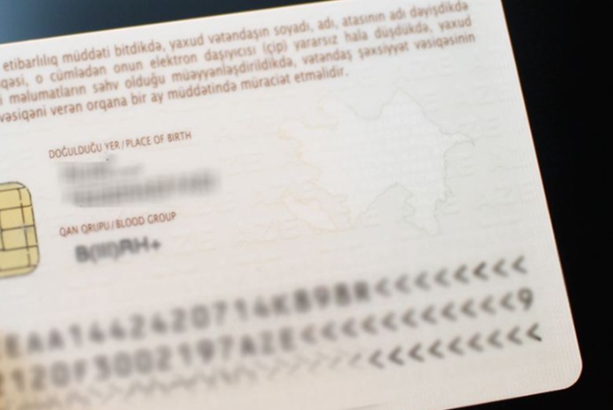 Yeni şəxsiyyət vəsiqələrimiz belə görünəcək - FOTO | FED.az