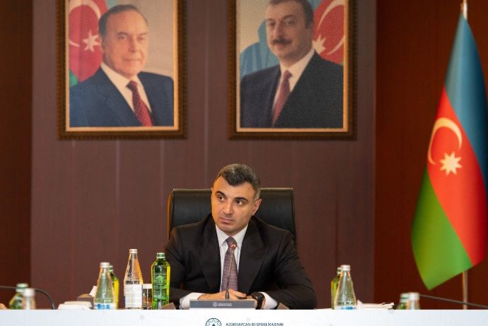 Mərkəzi Bankda ekspertlərlə makroiqtisadi vəziyyət müzakirə edilib - FOTOLAR | FED.az