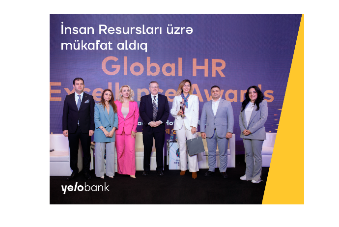 "Yelo Bank" Global HR Summitində mükafata - LAYİQ GÖRÜLÜB | FED.az