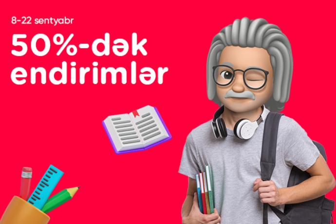 “Kontakt” “Dərsə ağıllı başla” kampaniyasına start verdi – 50%DƏK ENDİRİMLƏR | FED.az