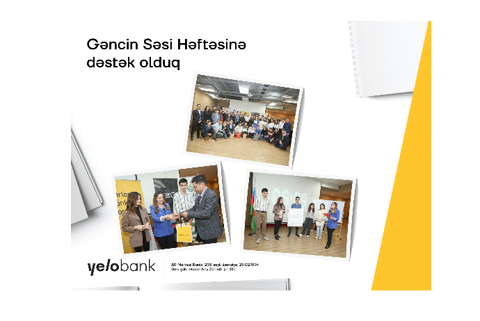 Новая инициатива поддержки молодёжи от Yelo Bank | FED.az
