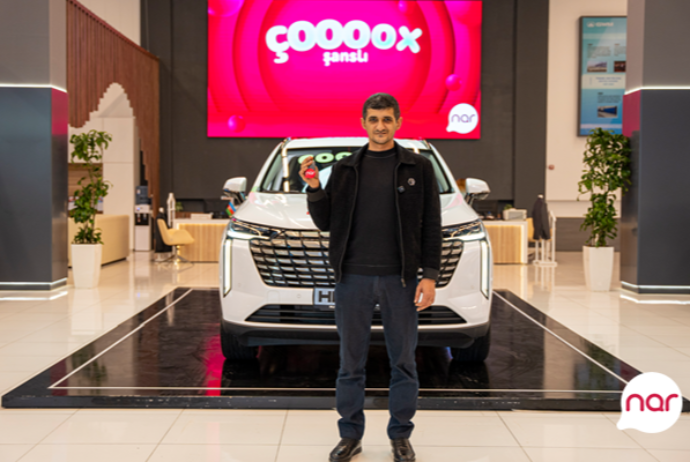 6-й автомобиль лотереи «Çoox Şanslı» от «Nar» нашёл своего владельца! | FED.az