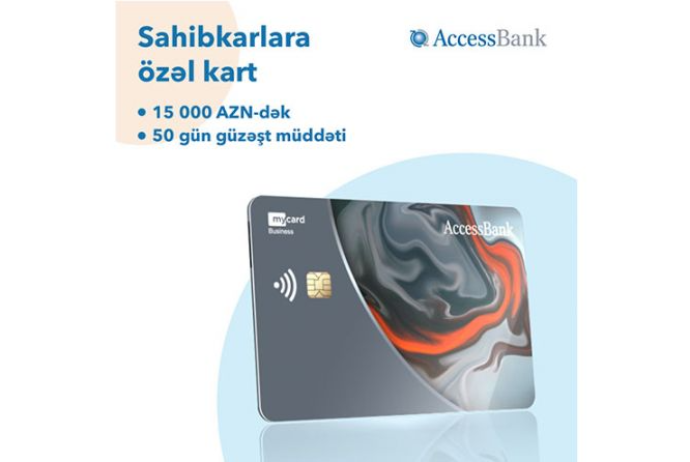 "AccessBank"dan sahibkarlar üçün - myCard Mikro | FED.az