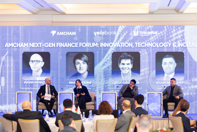 Unicapital “Yeni Nəsil Maliyyə” forumunun sponsoru oldu - FOTOLAR | FED.az