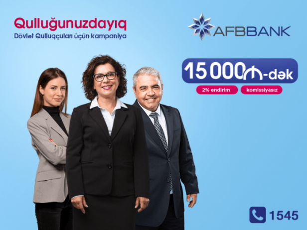 “AFB Bank”dan “Dövlət qulluğu” - KAMPANİYASI | FED.az