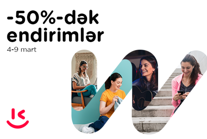 “Kontakt”dan “Qadınlar Günü”nə özəl kampaniya – 50%-dək ENDİRİMLƏR BAŞLADI | FED.az