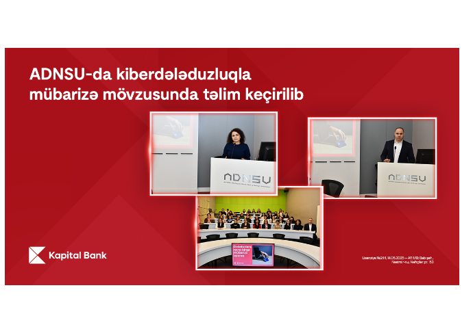 Kapital Bank провёл тренинг по противодействию кибермошенничеству в АГУНП | FED.az