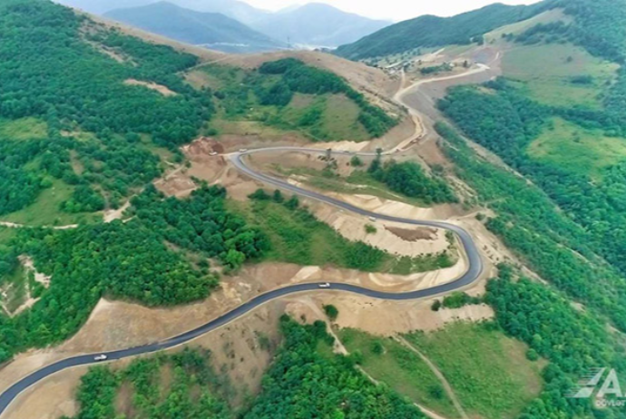 Laçın dəhlizinə alternativ yolun tikintisi yekunlaşır - FOTOLAR | FED.az