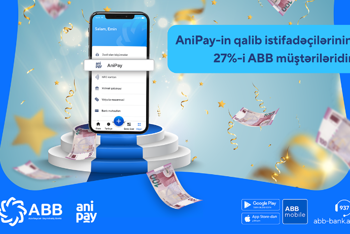 27% победителей в лотерее AniPay  являются клиентами АВВ | FED.az