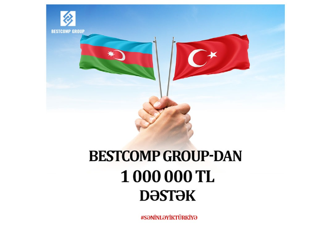 "Bestcomp Group" перечислил 1 000 000 TL для оказания поддержки братской Турции | FED.az