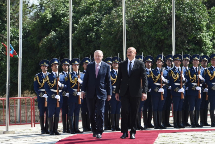 Şuşada Türkiyə Prezidenti Rəcəb Tayyib Ərdoğanın rəsmi qarşılanma mərasimi olub | FED.az