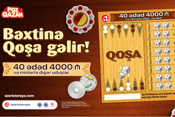 Yeni “Qoşa” lotereyası - SATIŞA ÇIXIB | FED.az