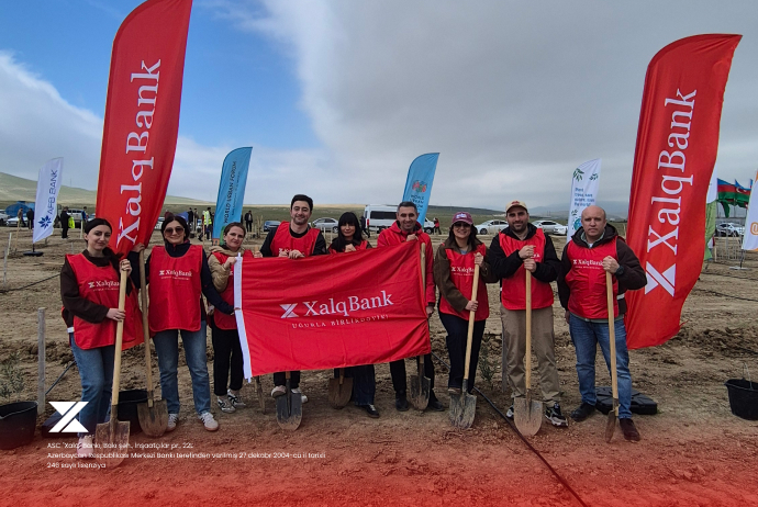 Xalq Bank ağacəkmə askiyasında - İŞTİRAK ETDİ | FED.az