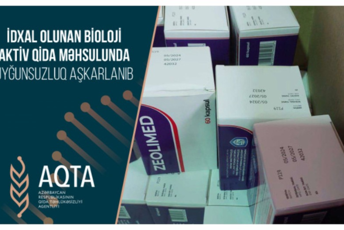 “Novator Farma”nın İtaliyadan gətirdiyi bioloji aktiv qida məhsulunda uyğunsuzluq aşkarlandı | FED.az