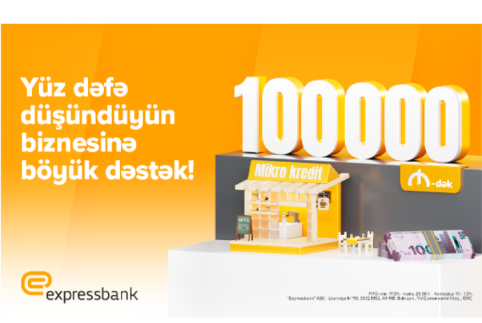 Expressbank sahibkarlara 100 000 AZN-dək mikro kredit - TƏKLİF EDİR | FED.az