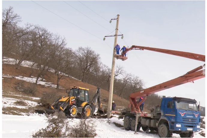 “Azərişıq”  Şahdağ istiqamətində xətləri yeniləyir - VİDEO | FED.az