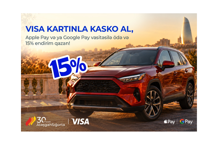 “Atəşgah” Sığortadan Visa kart sahiblərinə - XÜSUSİ KASKO FÜRSƏTİ | FED.az