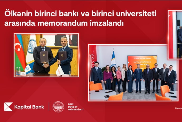 Ölkənin birinci bankı və birinci universiteti arasında - MEMORANDUM İMZALANDI | FED.az