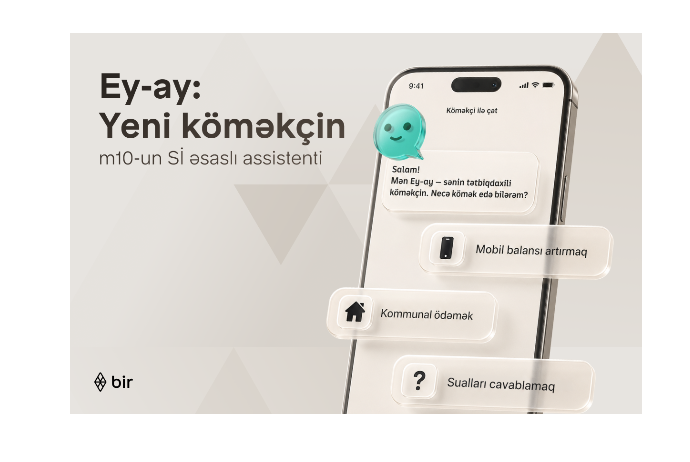 Bir Azərbaycanda ilk süni intellekt əsaslı elektron pulqabı asistentini - TƏQDİM EDİB | FED.az