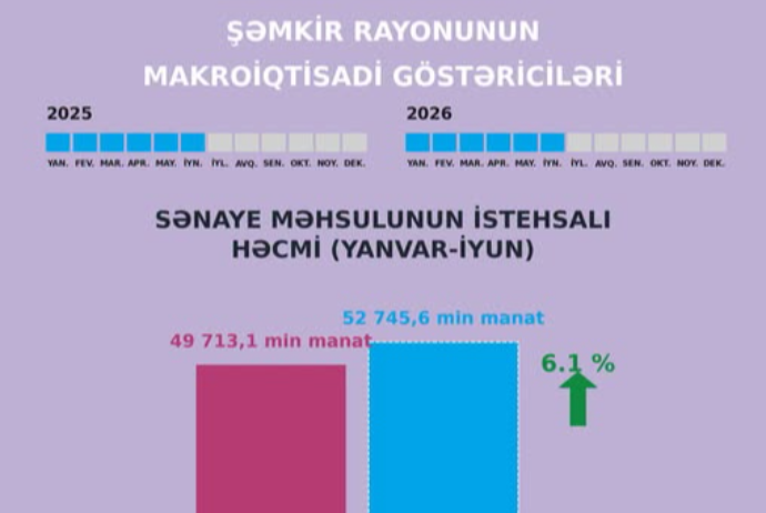 Şəmkirin uğurlu iqtisadiyyatı - RƏQƏMLƏRDƏ  | FED.az