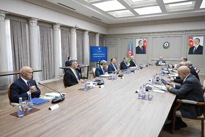 İqtisadi Şurada Ələt Azad İqtisadi Zonasının fəaliyyəti müzakirə olunub - FOTOLAR
