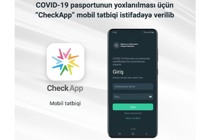 COVID-19 pasportu bu mobil tətbiqlə yoxlanılacaq - Video | FED.az