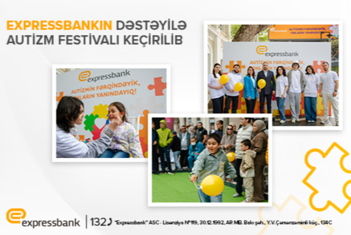 Expressbankın dəstəyilə VI Autizm Festivalı - BAŞ TUTUB | FED.az