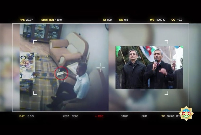 DTX Fuad Qəhrəmanlının pul almasının görüntülərini yayıb - VİDEO | FED.az