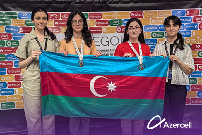 Азербайджанские школьницы завоевали медали на Европейской Олимпиаде по Информатике среди девушек | FED.az