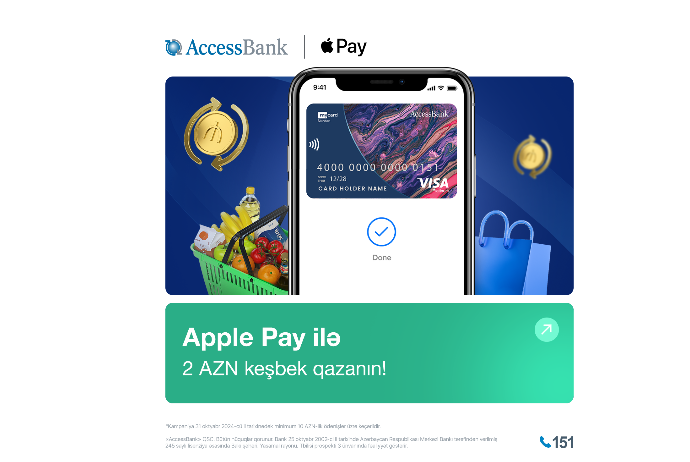 AccessBank запускает выгодную кэшбэк-кампанию для пользователей Apple Pay! | FED.az