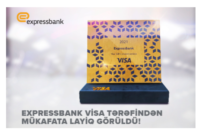 "Expressbank" VISA tərəfindən - MÜKAFATLANDIRILDI! | FED.az