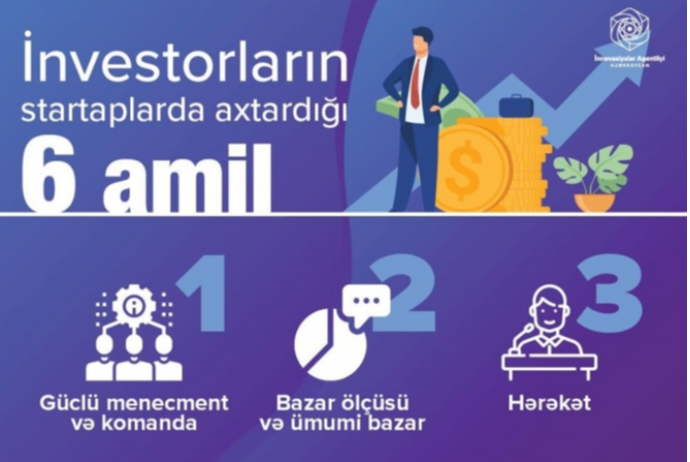 İnvestorların startaplarda axtardığı  - 6 AMİL HANSILARDIR? | FED.az