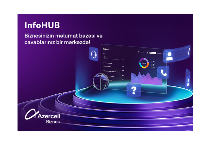 Azercell Бизнес запускает «InfoHUB»: централизованное управление корпоративной базой данных и эффективное обслуживание клиентов с единой платформы! | FED.az