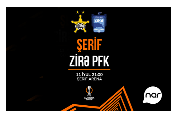 Nar желает успехов команде «Зиря» в Лиге Европы УЕФА | FED.az