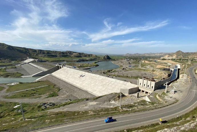 "Xudafərin" və "Qız Qalası" su anbarlarında tikinti - Başa Çatıb | FED.az