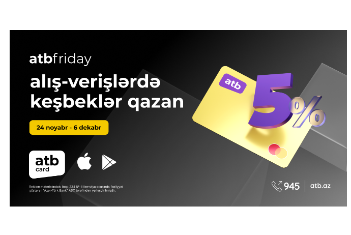 Azər Türk Bankdan daha bir - CASHBACK KAMPANİYASI | FED.az