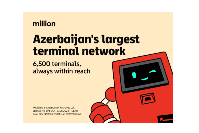 Milliön Becomes Azerbaijan’s Largest Payment Network with 6,500 Terminals | FED.az