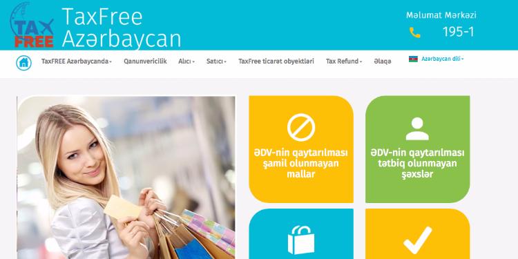 “www.taxfree.az” internet saytı istifadəyə verilib | FED.az