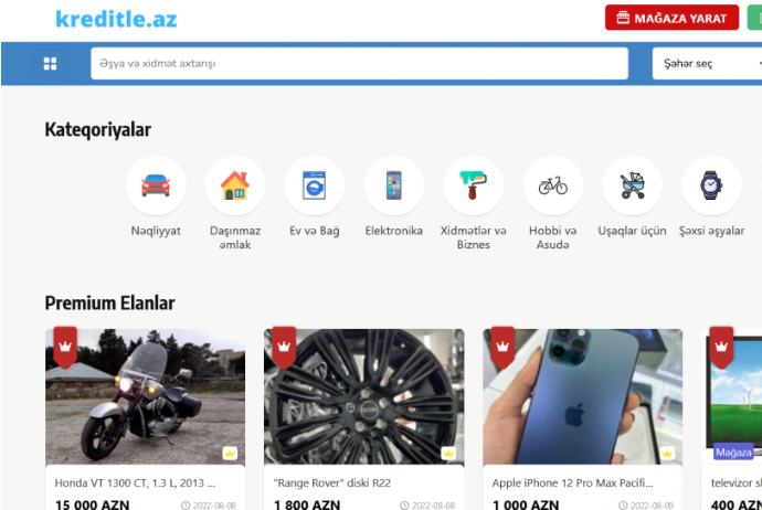 Azərbaycanda alış-veriş işini asanlaşdıran yeni platforma - KREDİTLƏ.AZ | FED.az