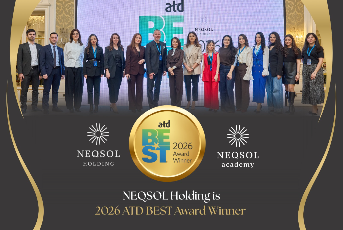 NEQSOL Holding istedadların inkişafında uğurlarına görə ATD BEST Award 2026 mükafatına - LAYİQ GÖRÜLÜB | FED.az