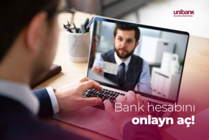 Cəmi 15 dəqiqəyə "Unibank"da onlayn - Sahibkar Hesabı Aç! | FED.az