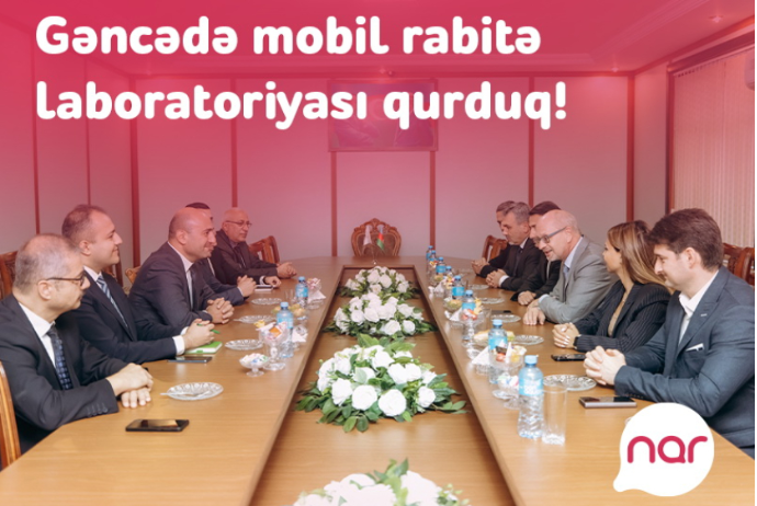 “Nar” Gəncədə tələbələr üçün mobil rabitə laboratoriyası təsis edib | FED.az